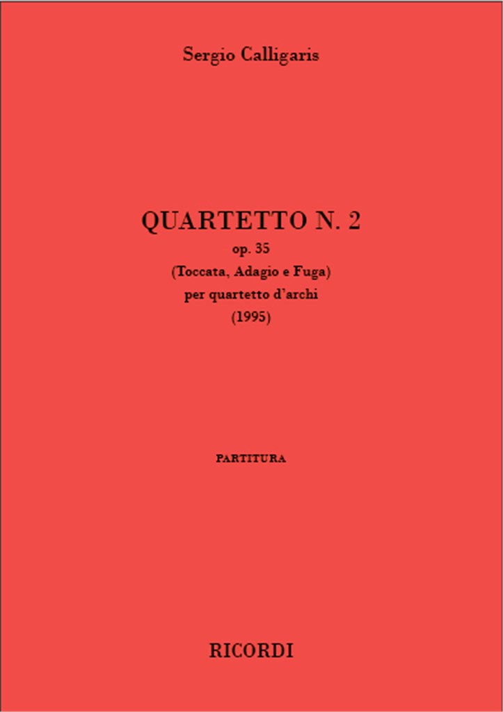 Quartetto n° 1 op. 35